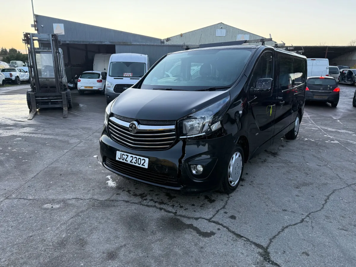 2019 Vauxhall Vivaro 1.6 CDTI crewcab Sport BT SS - Image 2