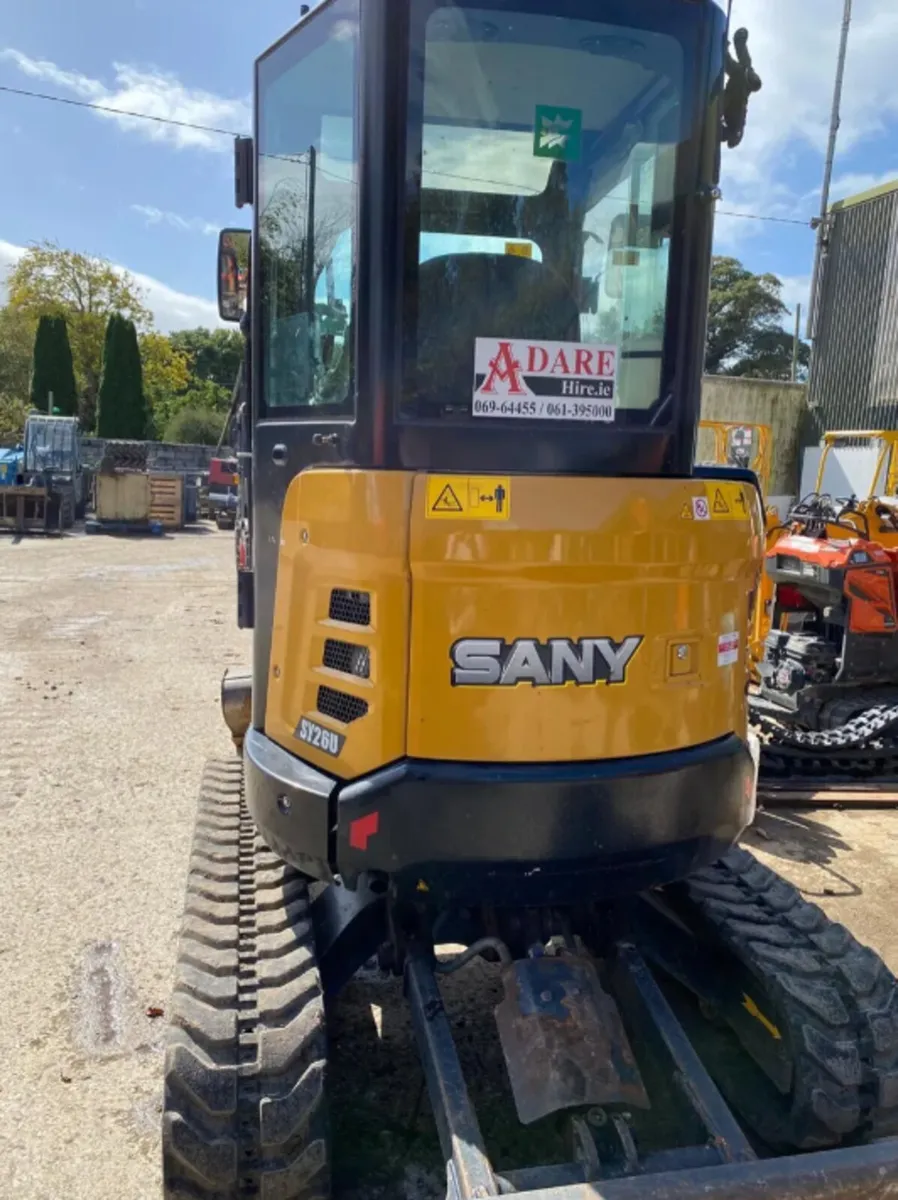 Sany SY26U Mini Excavator For Sale - Image 1