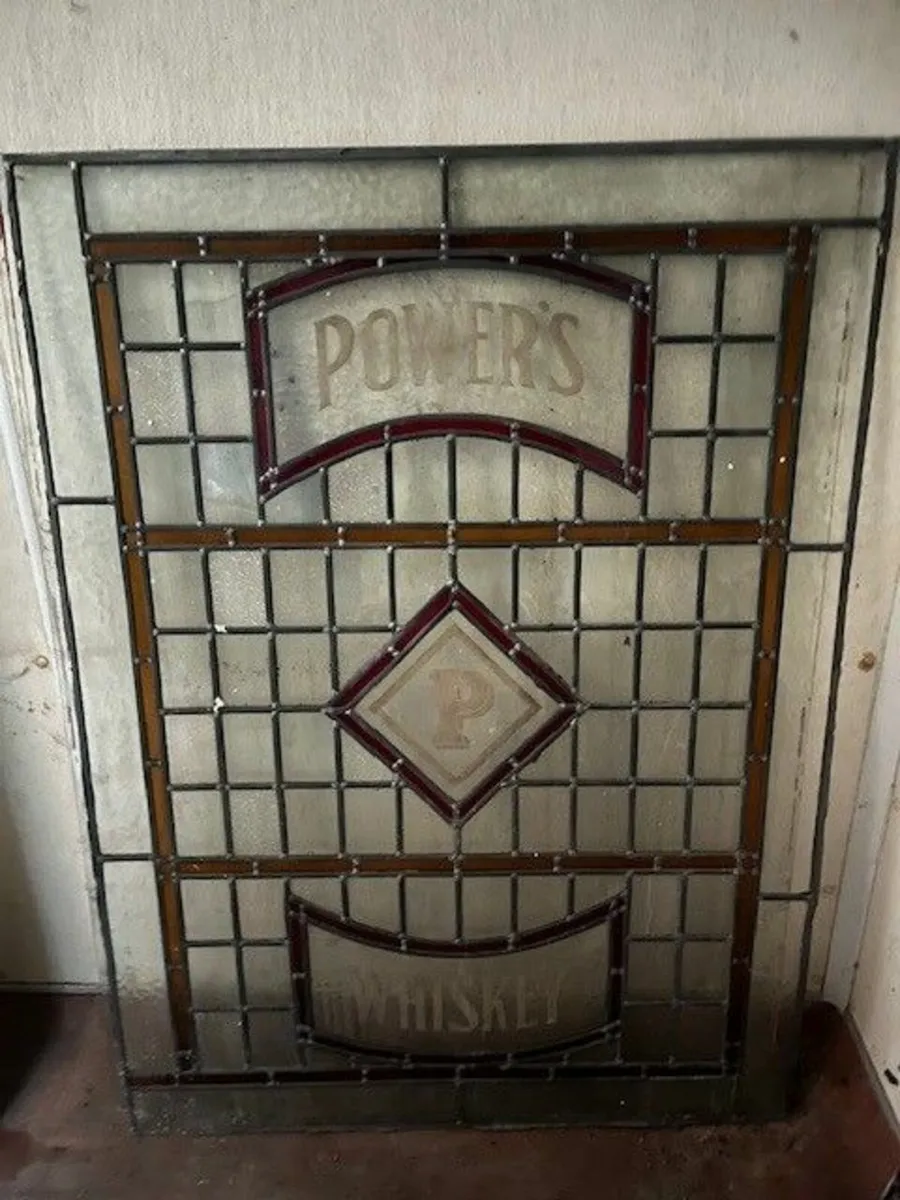 Power's Whiskey Stained Glass Window - Image 2