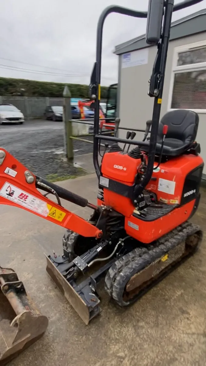 2022 Kubota K008-5 Micro Excavator - 950 Hours - Image 1