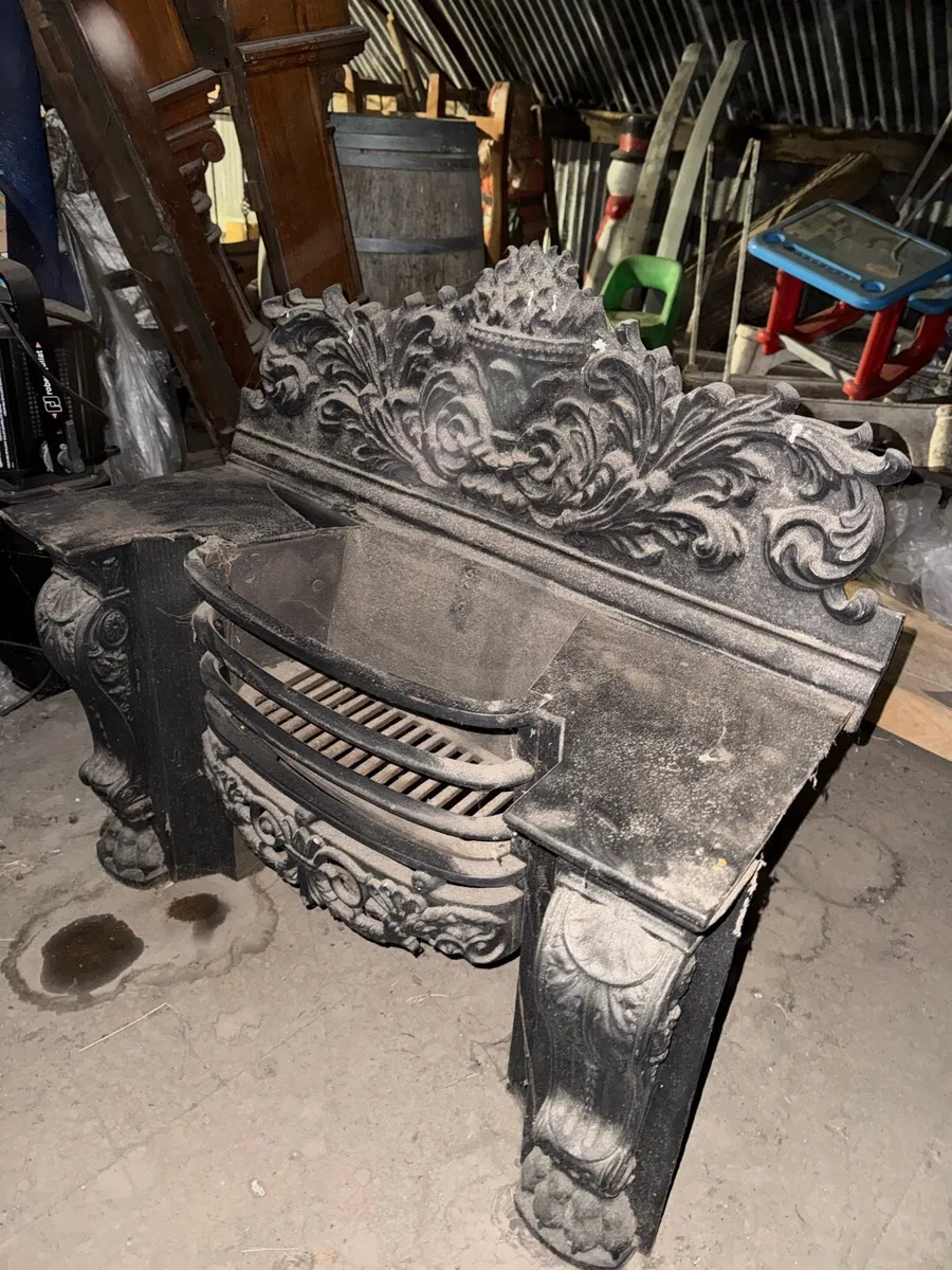 Antique Hob Grate. - Image 2