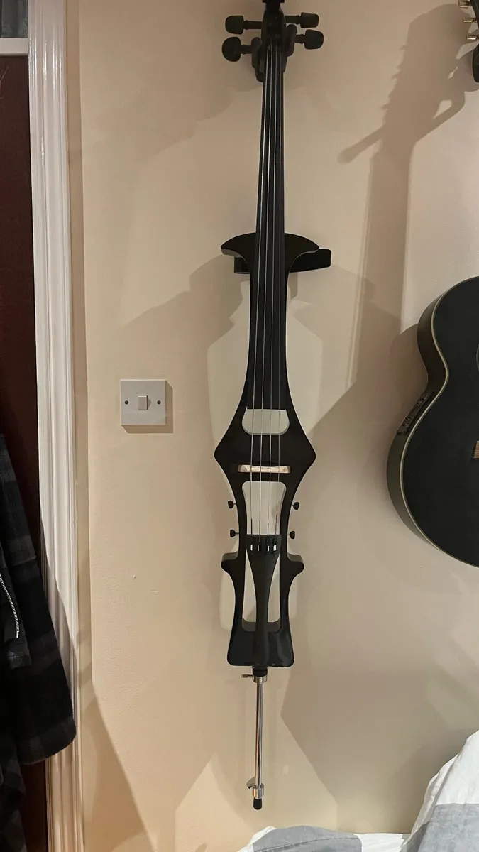 Black Electric Cello - Image 1
