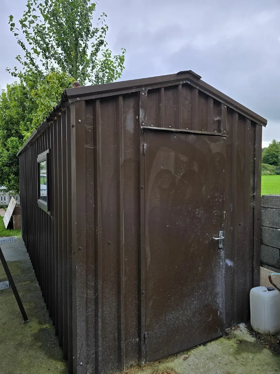 Steel shed 6m x 2m - Image 1
