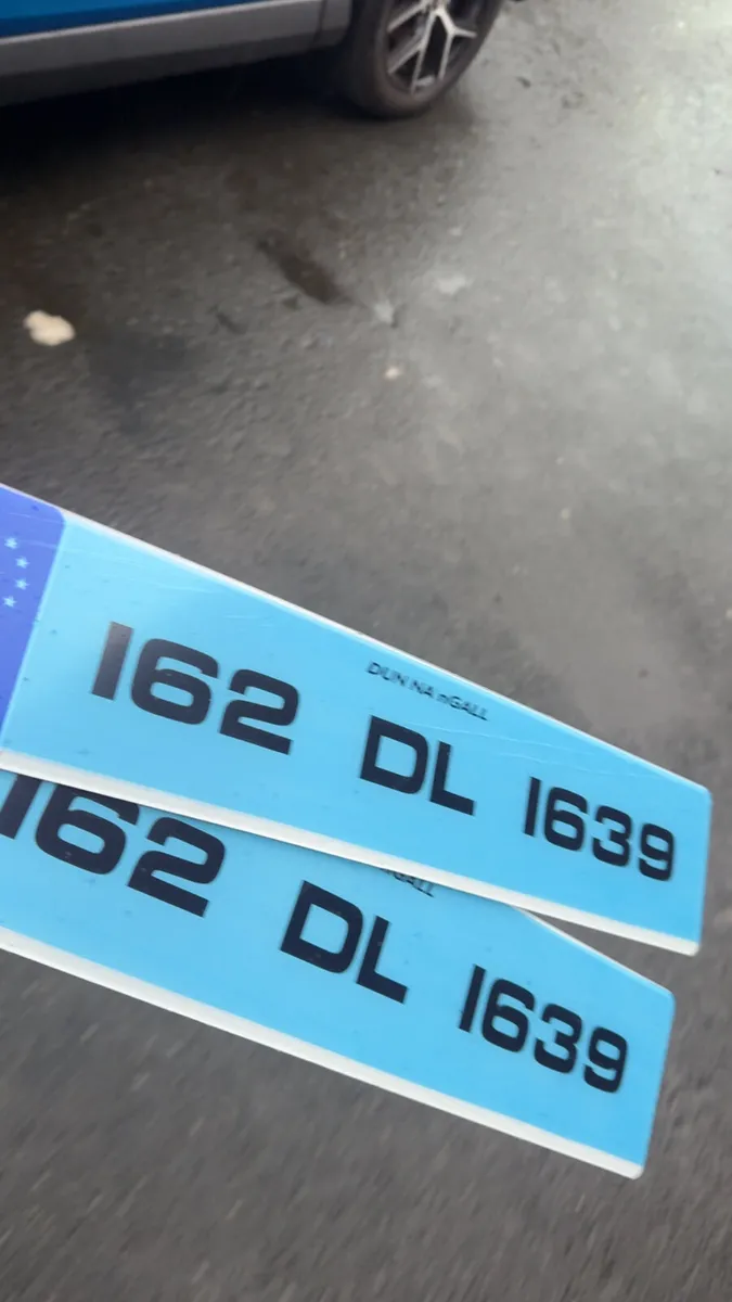 Tinted gel jap German plates delivered - Image 2