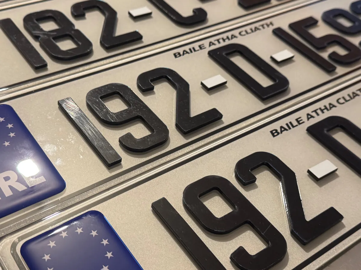 Tinted gel jap German plates delivered - Image 3