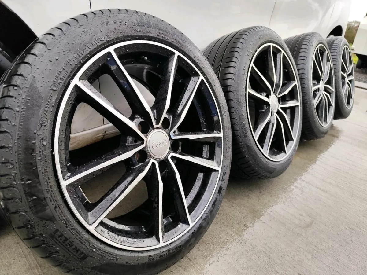 17" alloys for Audi on Pirrelli Powergy tyres - Image 1