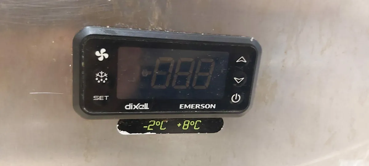 2-Door Undercounter Commercial Fridge, Dixell - Image 4