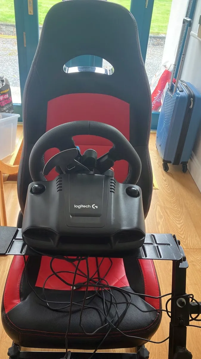 Gaming racing wheel, pedals, gear-stick etc. - Image 3
