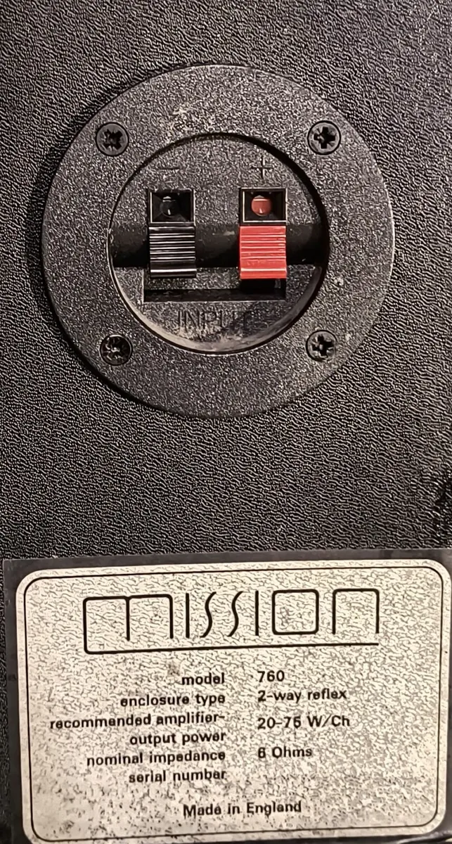 Mission 760 Speakers Bookshelf England - Image 3