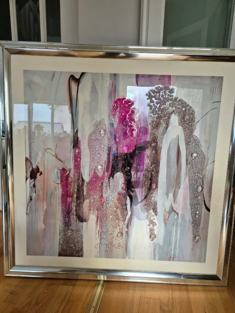 XL abstract art 108x108cm - Image 3