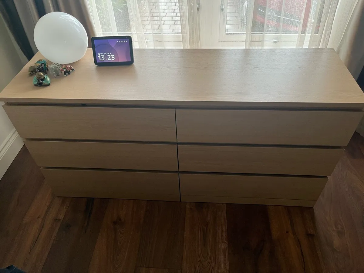 IKEA MALM Chest of 6 drawers - Image 2