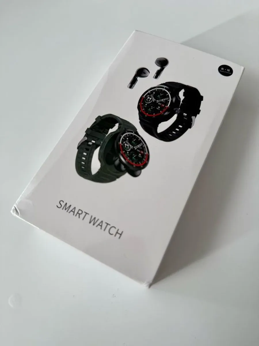 TUANZI D11 Smartwatch with Earbuds - Image 1