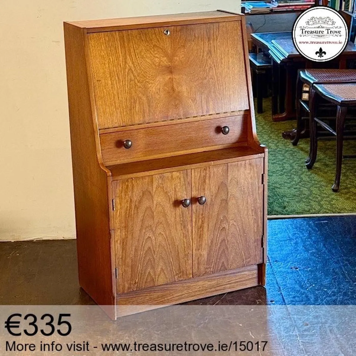 Antique and vintage writing bureau desks - Image 4