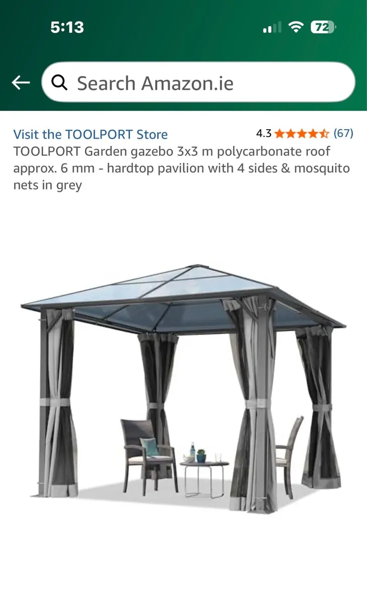 Garden gazebo - Image 1