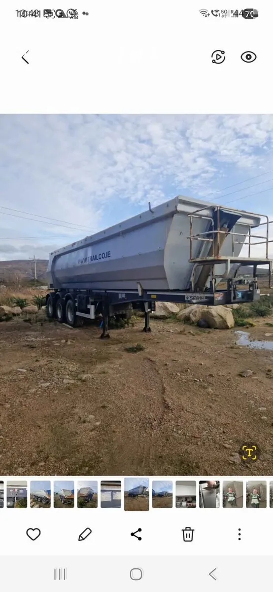 SERIN HALFPIPE TIPPING TRAILER 2019 - Image 2