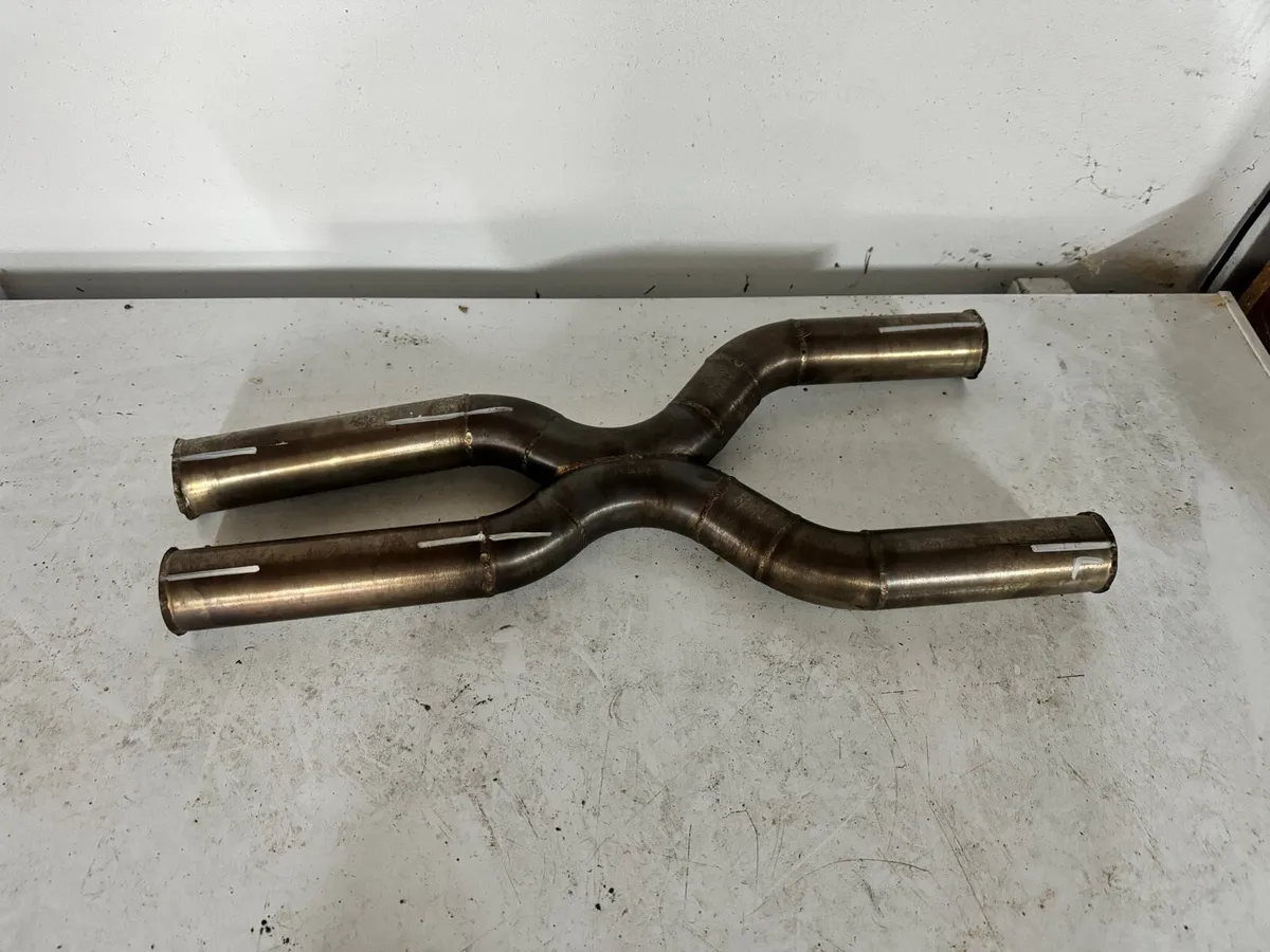 BMW E38 7 Series Exhaust X-Pipe 728 730 735 740 - Image 2