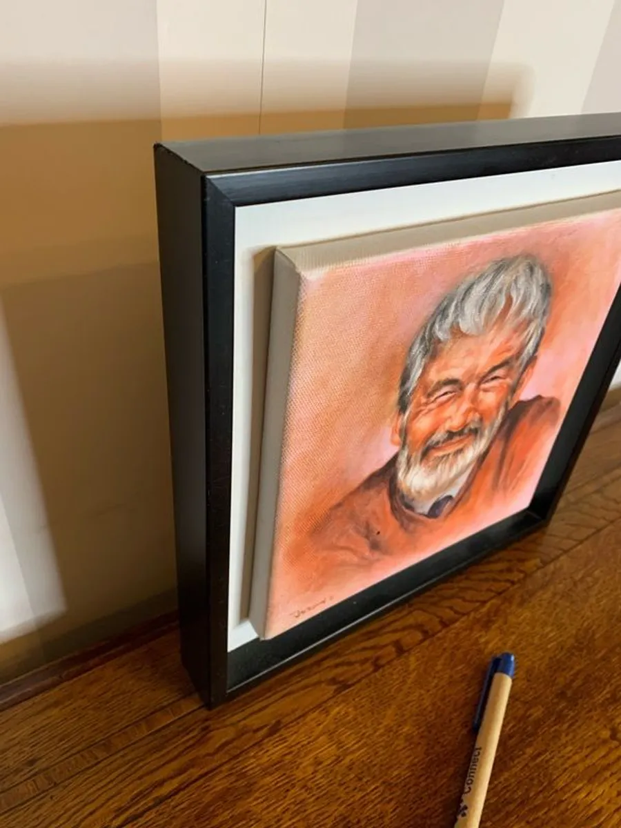 Oil on canvas - Portrait of a man by "Jackson". - Image 3