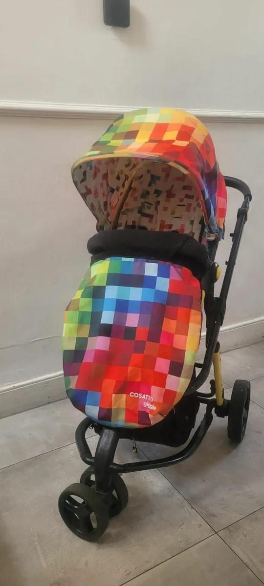 Cosatto Giggle 3-in-1 Travel System - Pixelate Edi - Image 1