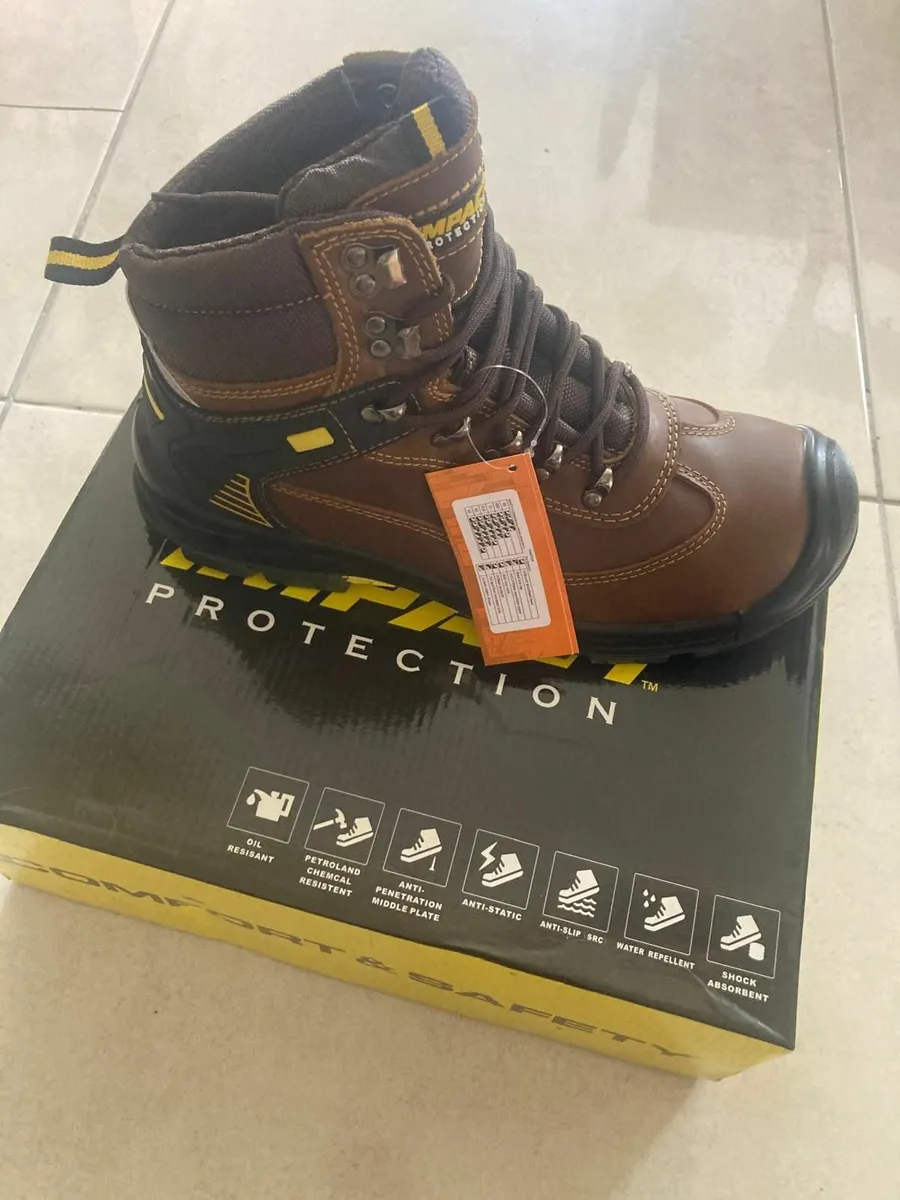 Work Boots Steel Toecap - Image 1