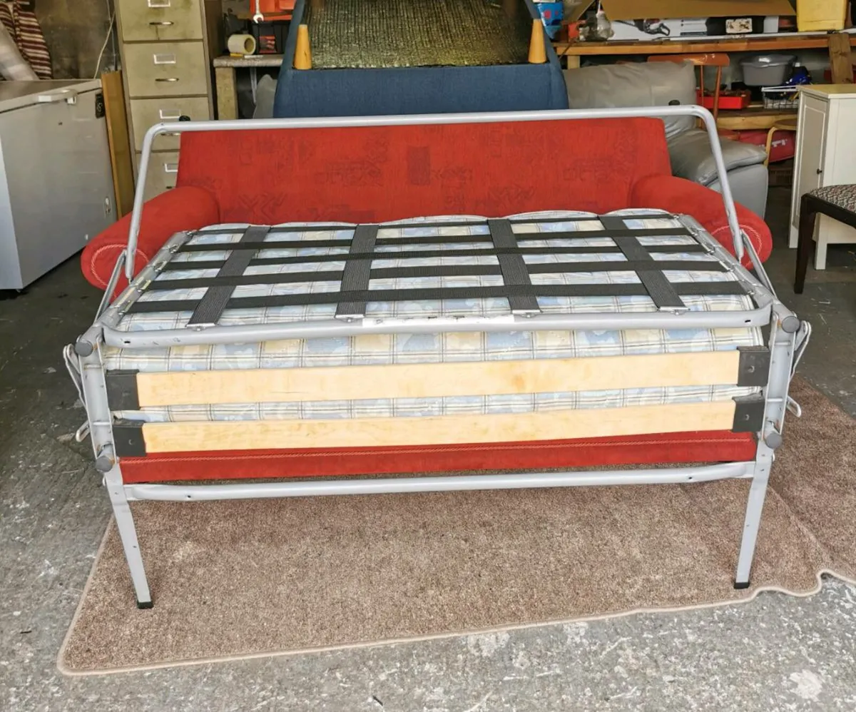Couch Bed double size. VGC.very handy extra Bed. - Image 2