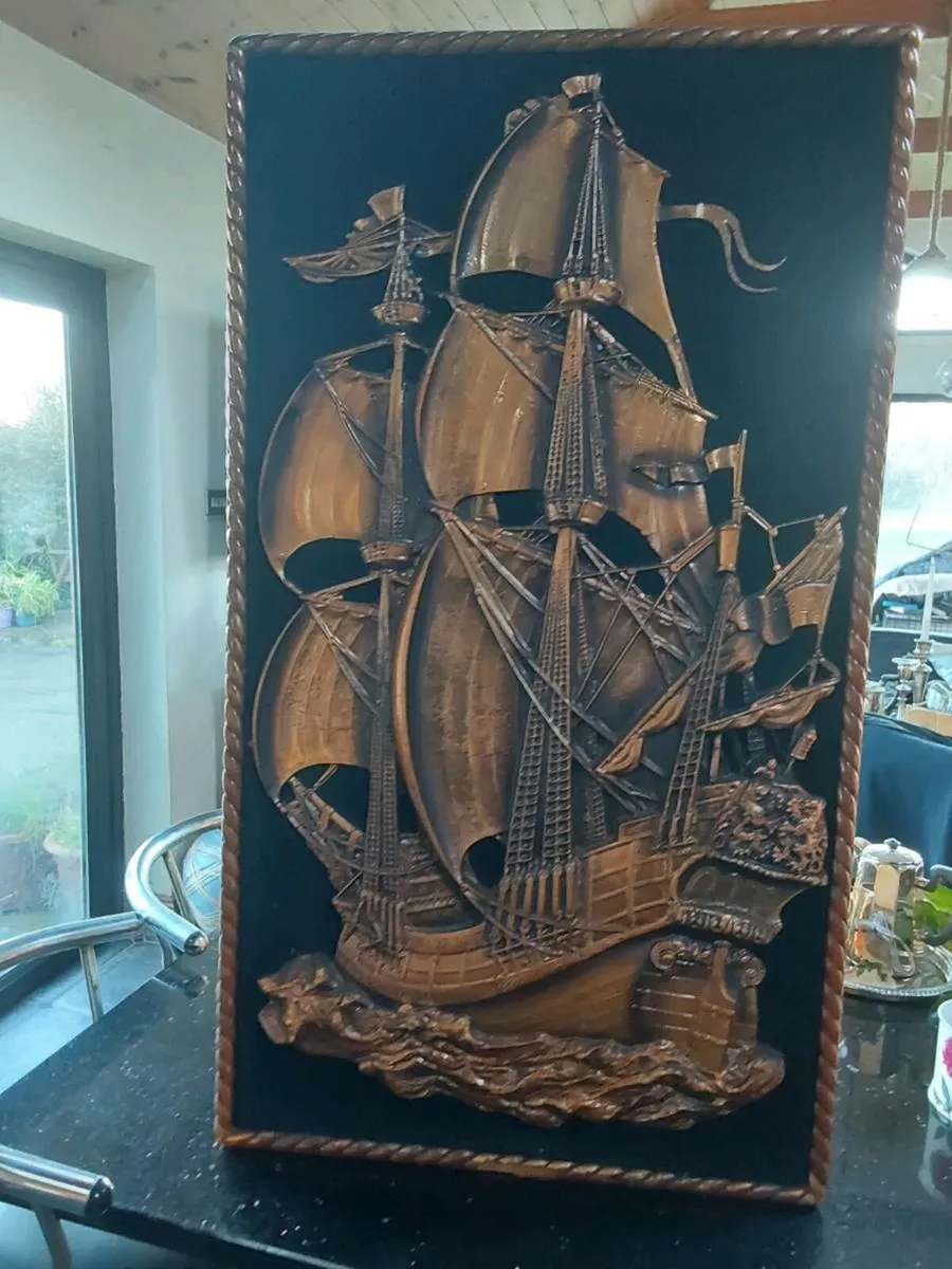 Large Sailing Boat piece of wall art - Image 2