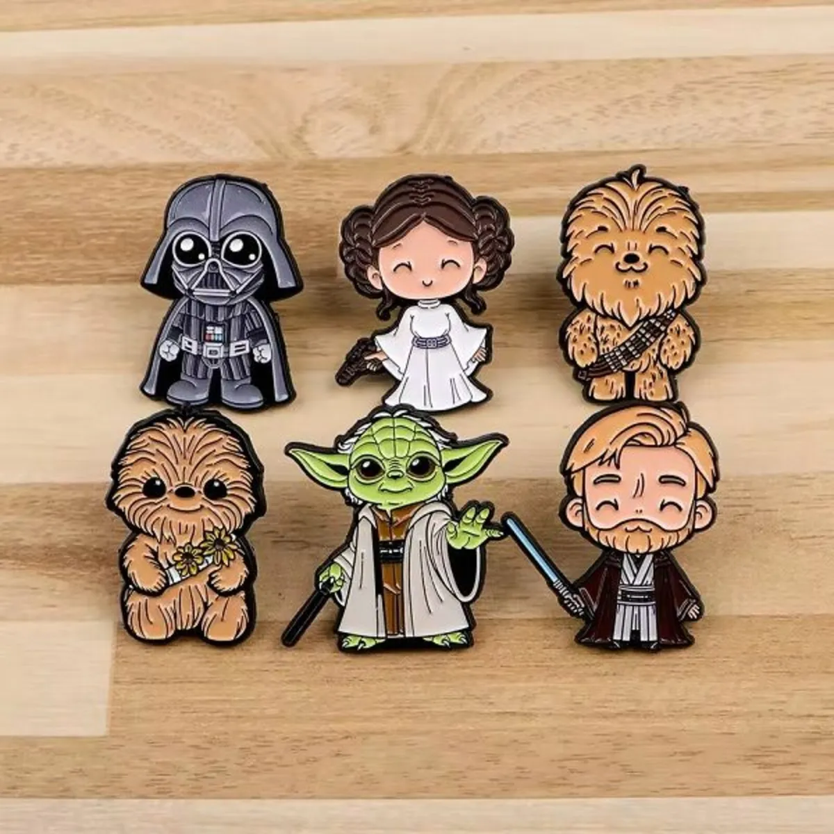 Star Wars Enamel Pin Brooch Collectibles - Image 1