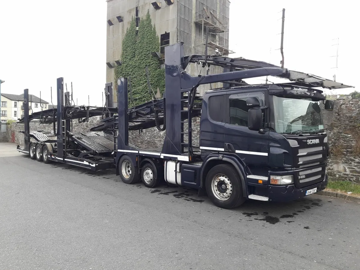 Scania P400 Car Transporter - Image 1