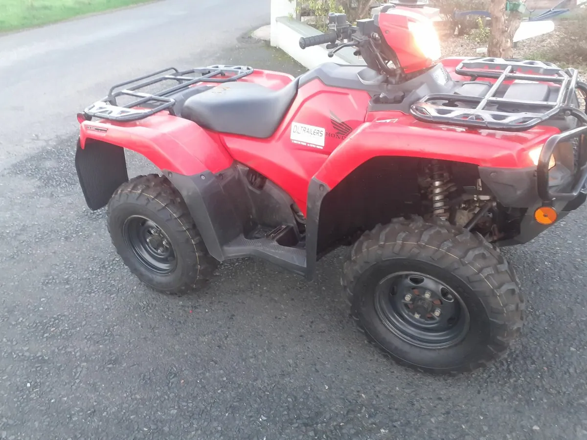 2018 honda 500trx fa6  choice - Image 2