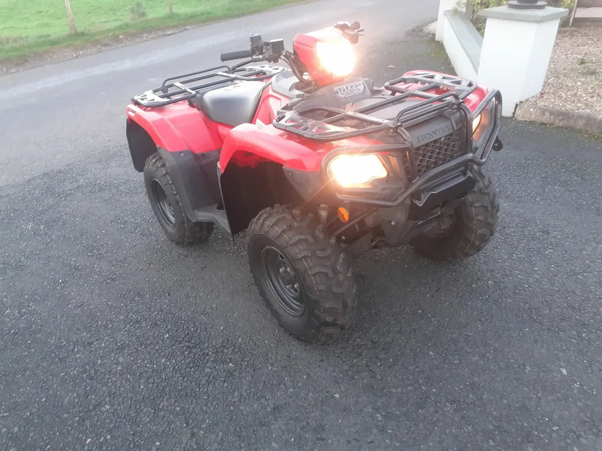 2018 honda 500trx fa6  choice - Image 3