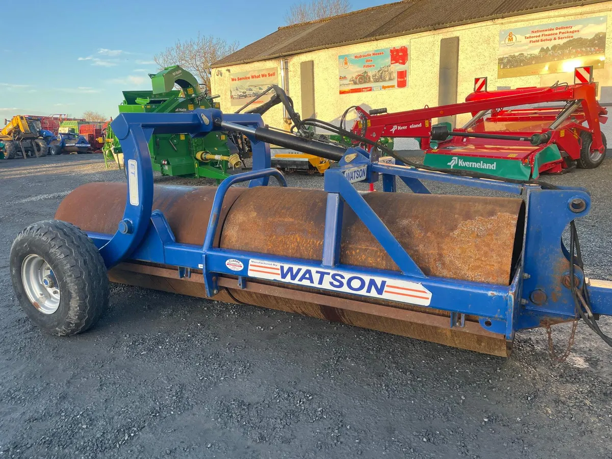 Walter Watson 12ft x 36"x14mm End Tow Land Roller - Image 4