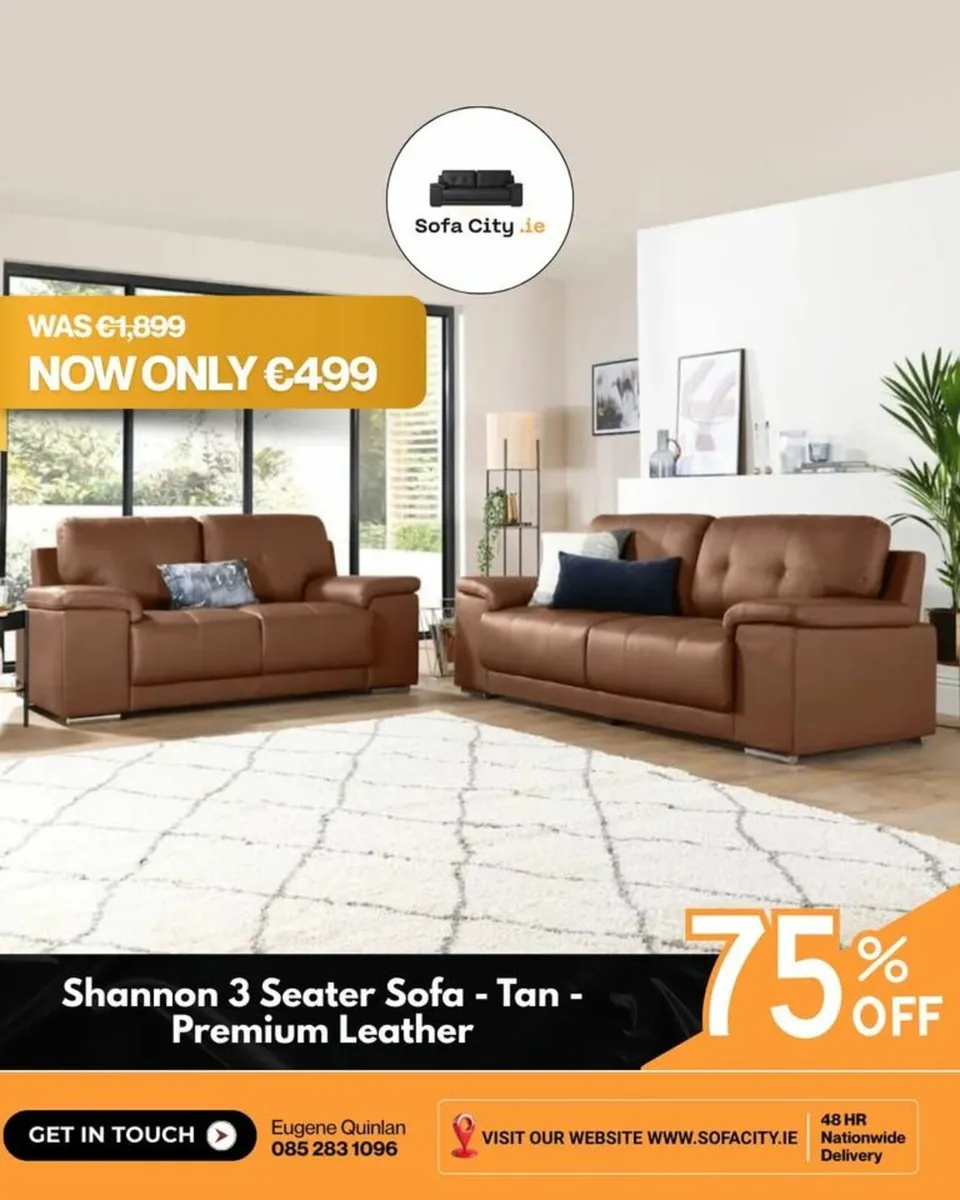 Liquidation Brand NEW Couches for Sale €499 - Image 2