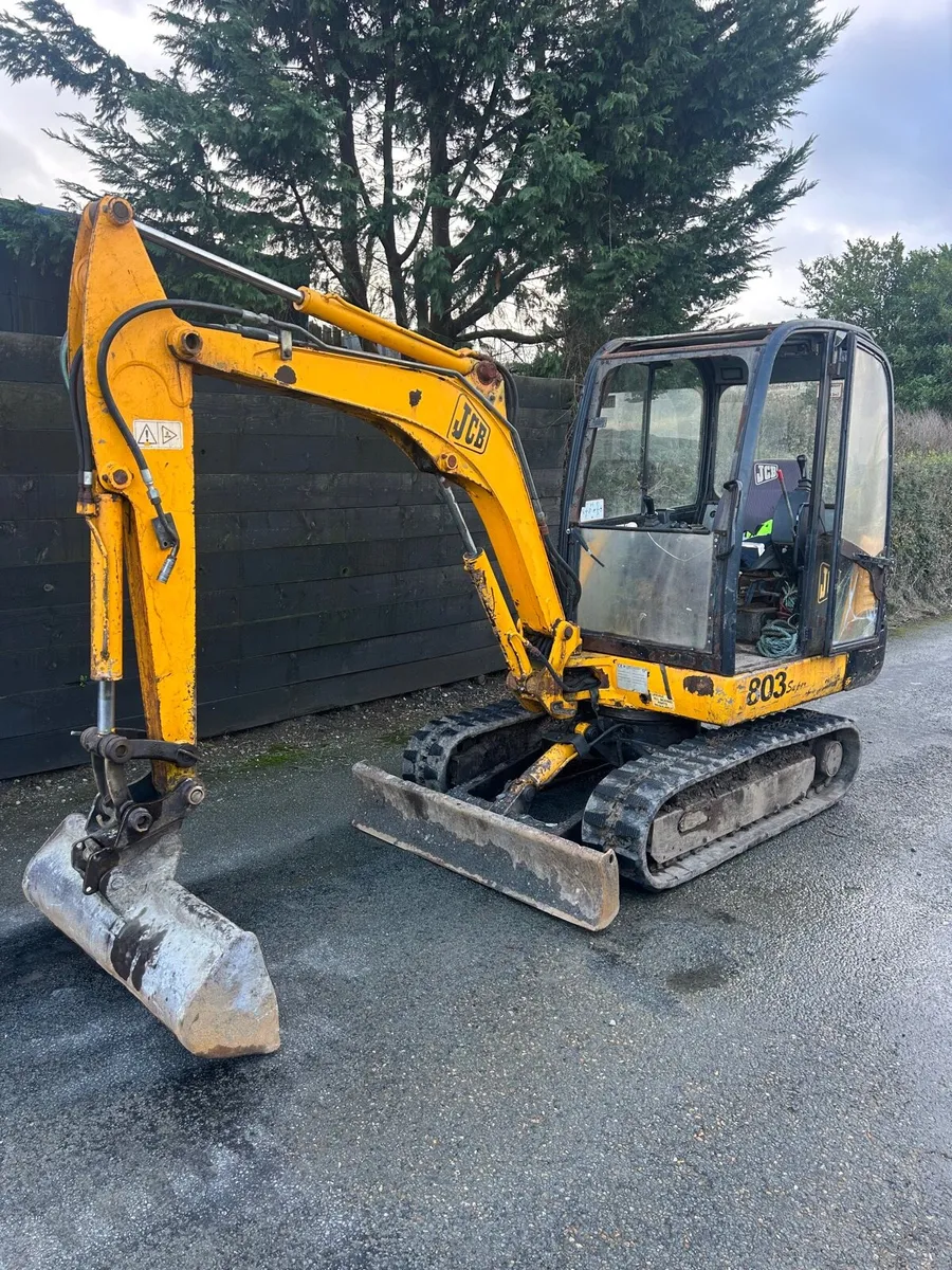 Jcb 3 ton mini digger - Image 1