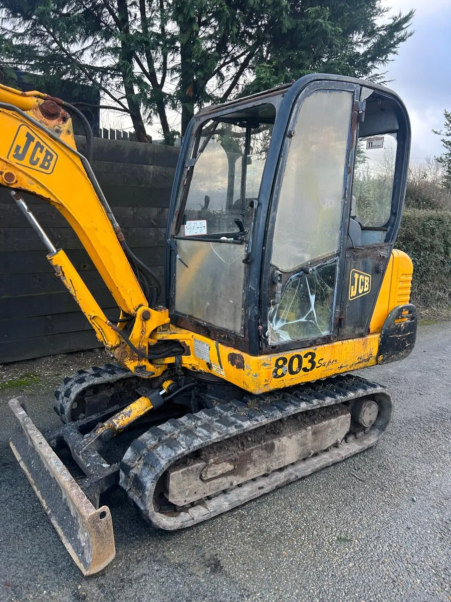 Jcb 3 ton mini digger - Image 3