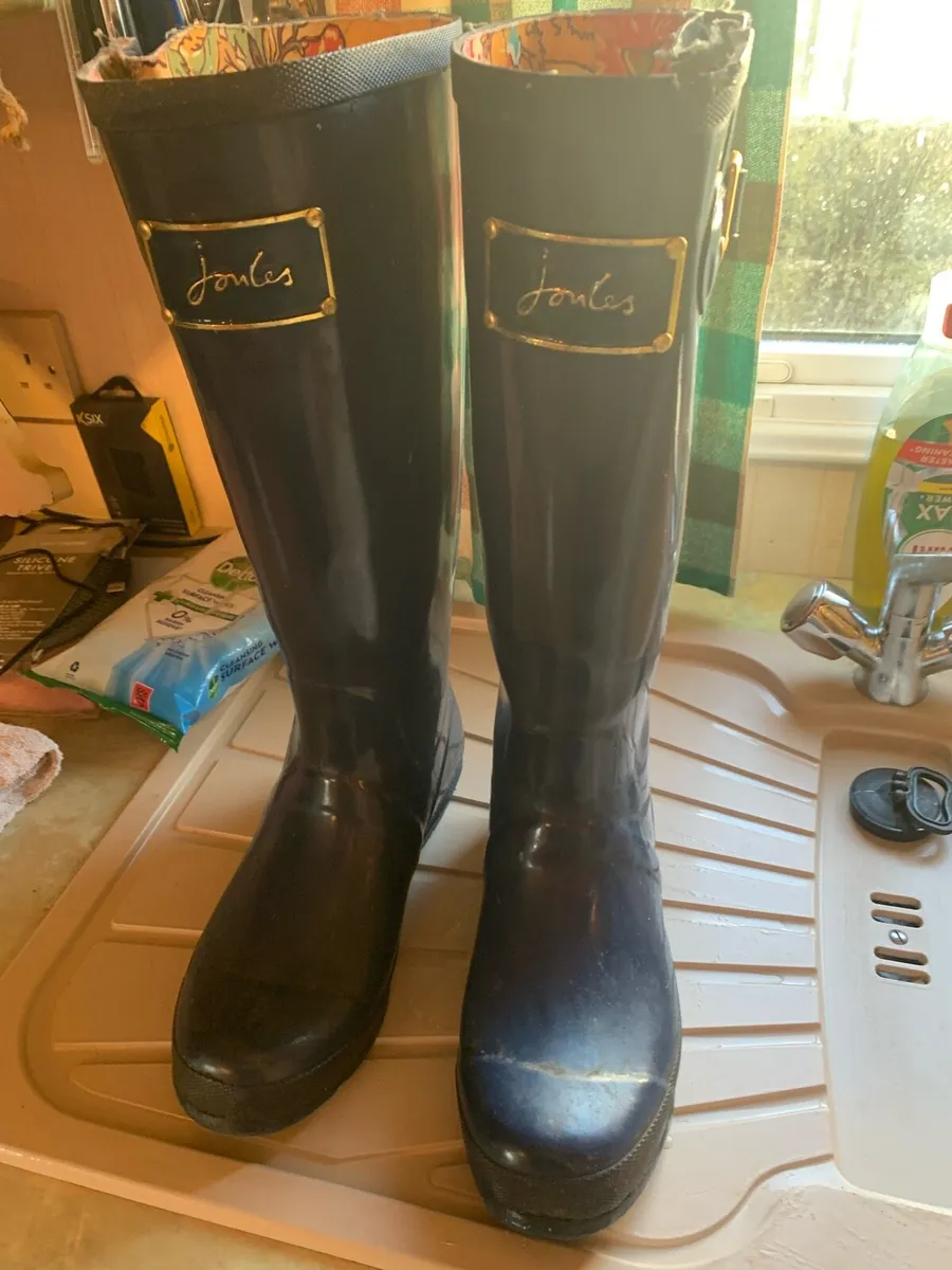 Joules ladies wellies - Image 1