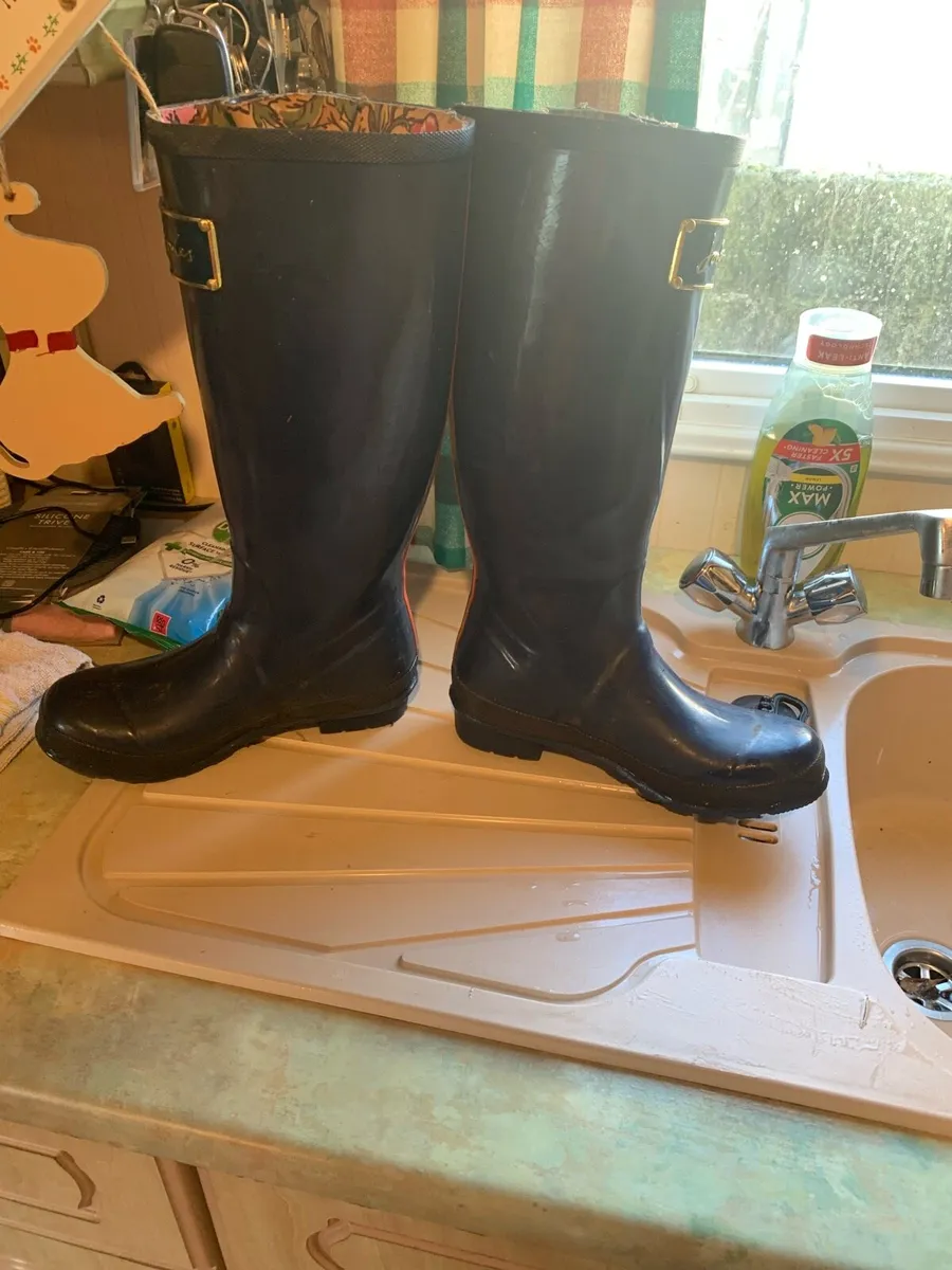 Joules ladies wellies - Image 2