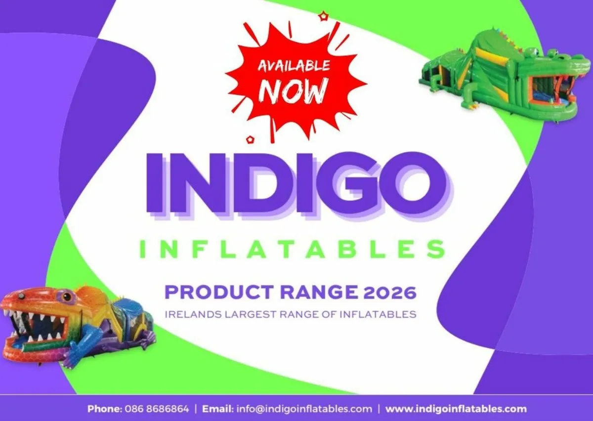 INDIGO INFLATABLES 2026 IN STOCK NOW!!! - Image 2