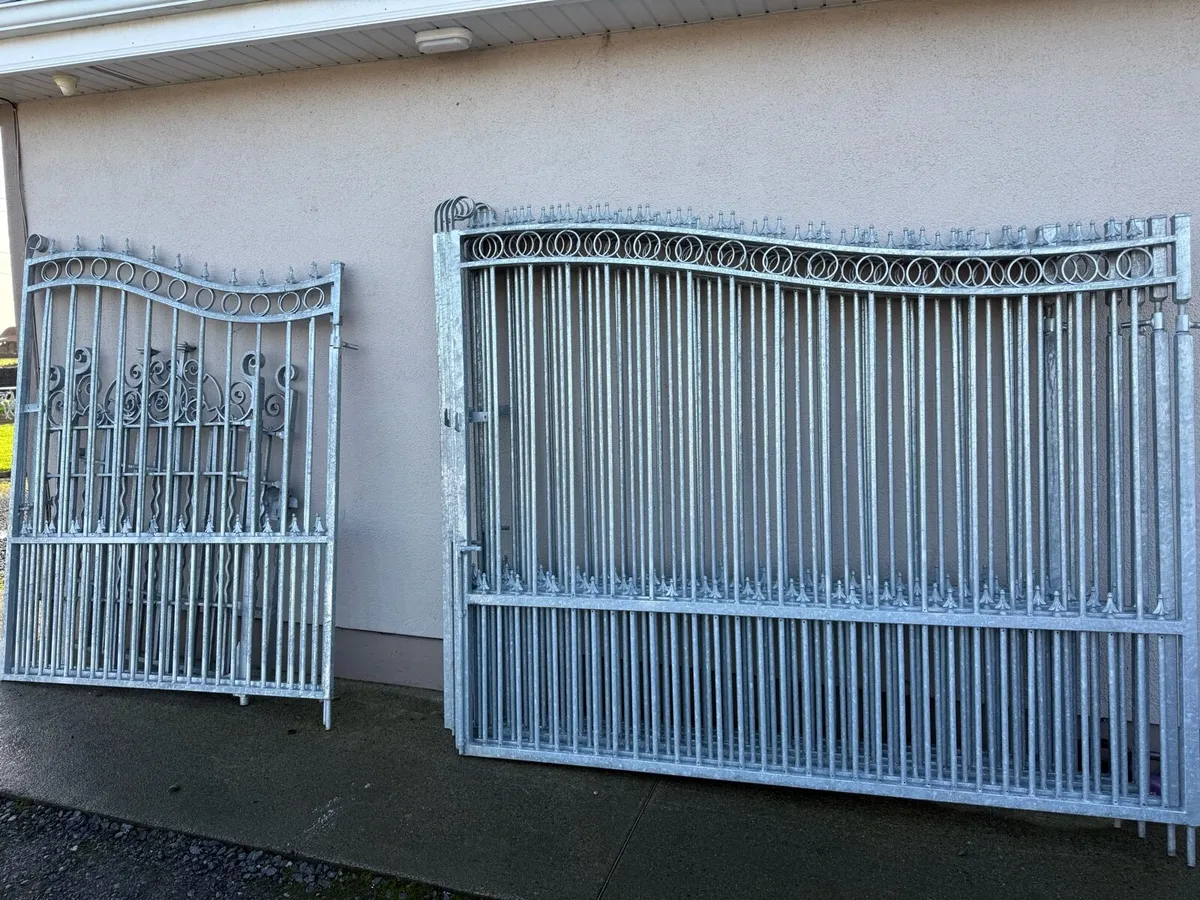 7ft tall ! Galvanised lifetime gates - Image 1