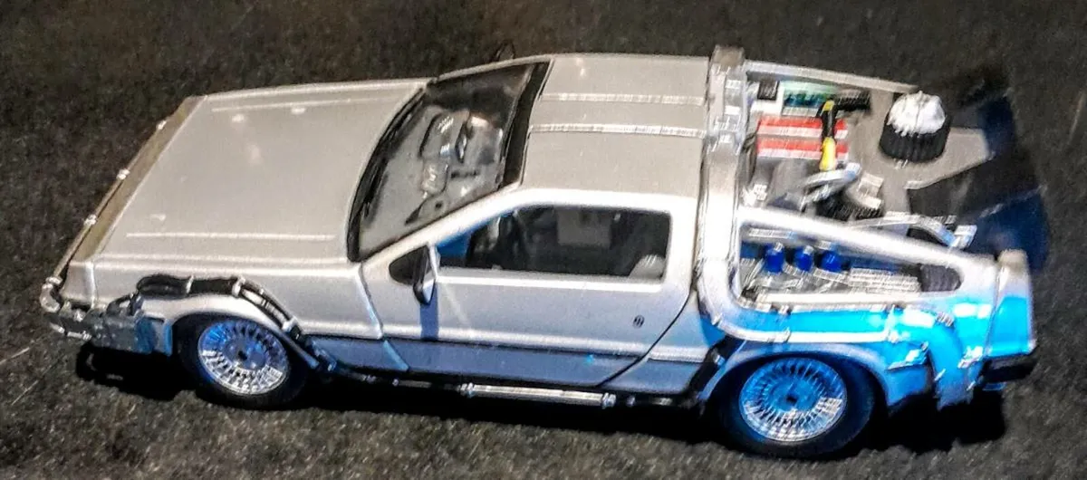 Back to the Future Dolorean Welly - Image 3