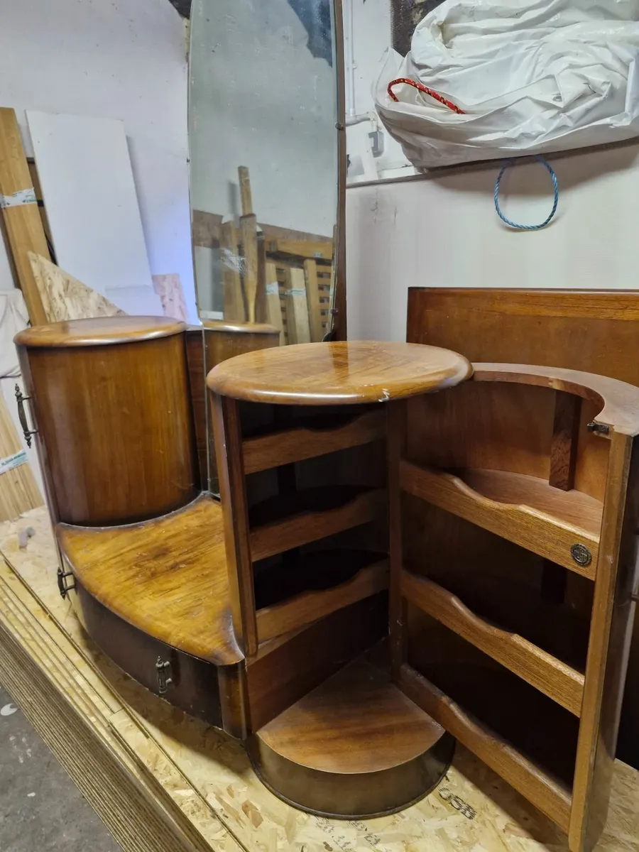 Antique Art Deco Dressing Table, Shrager Brothers - Image 1