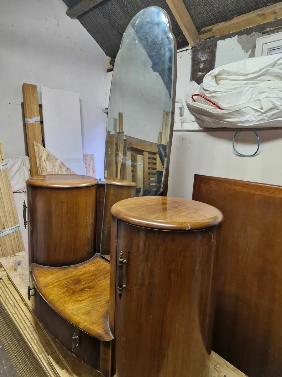 Antique Art Deco Dressing Table, Shrager Brothers - Image 4