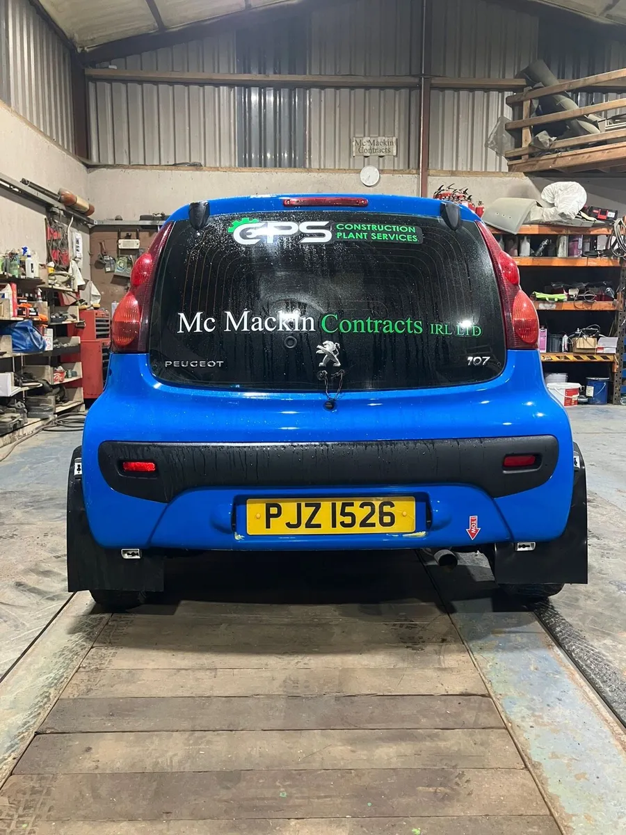 J1000 Peugeot 107 Rally Car - Image 4