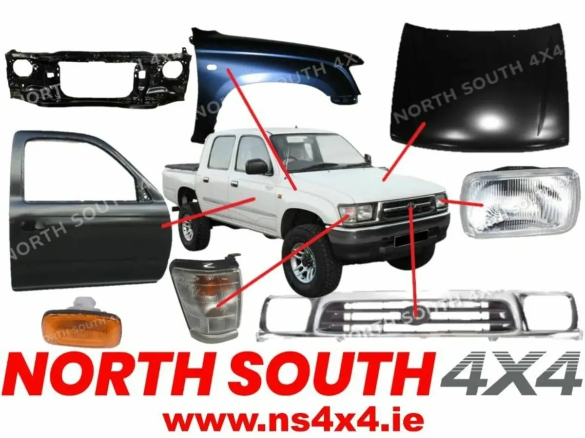 Toyota Hilux 1997-2005 Parts & Accessories - Image 3