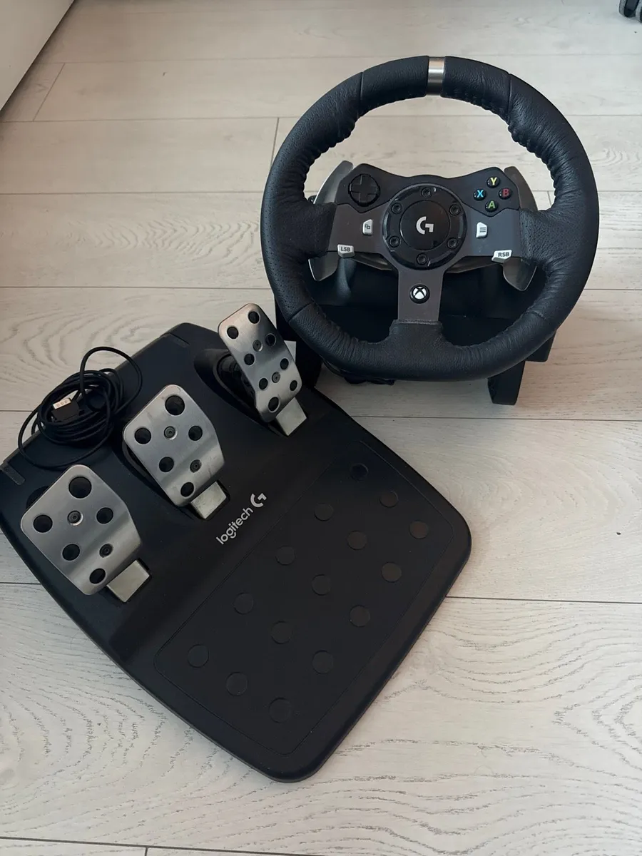 Logitech G920 Driving Force Wheel, Xbox/PC - Image 1