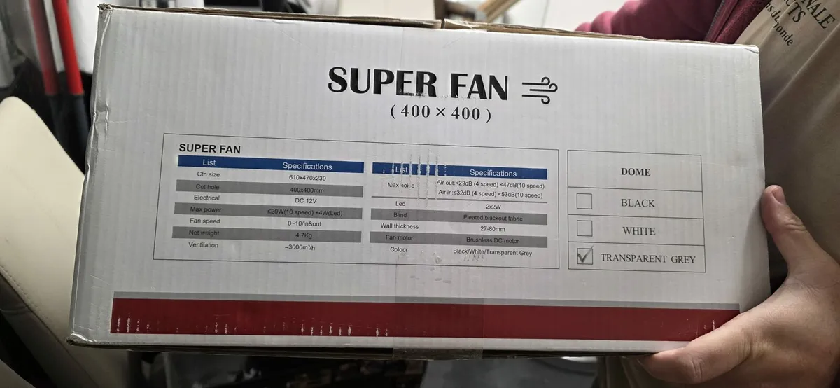 Camper 400x400 Superfan/DODO Thermo Liner - Image 2