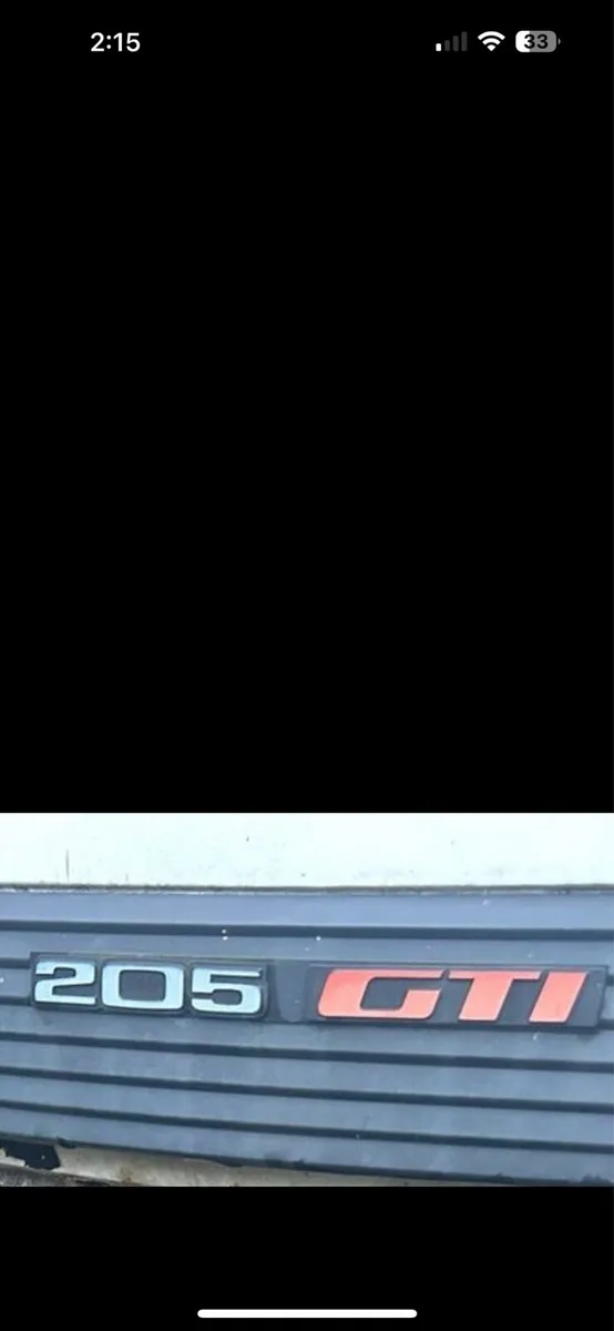 Peugeot 205 Gti  Irish Reg Car - Image 3