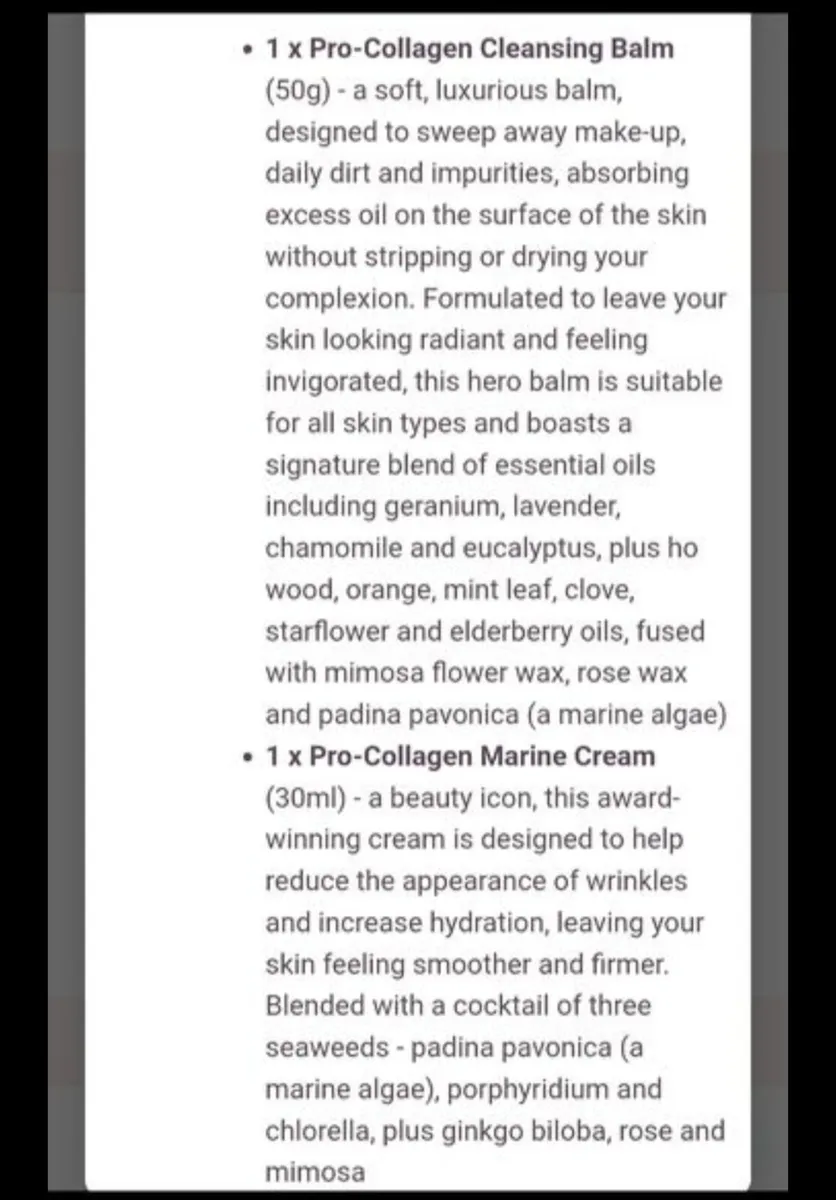 Elemis 5 piece Pro Collagen Day and Night gift set - Image 4