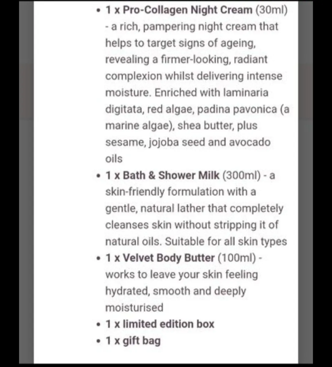 Elemis 5 piece Pro Collagen Day and Night gift set - Image 3