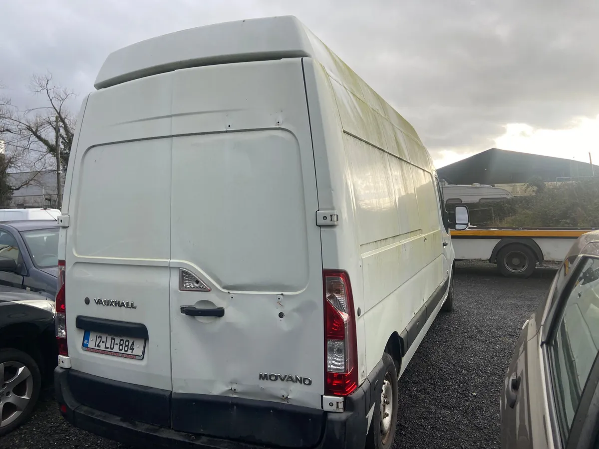 2012 opel Movano hiroof for breaking - Image 3