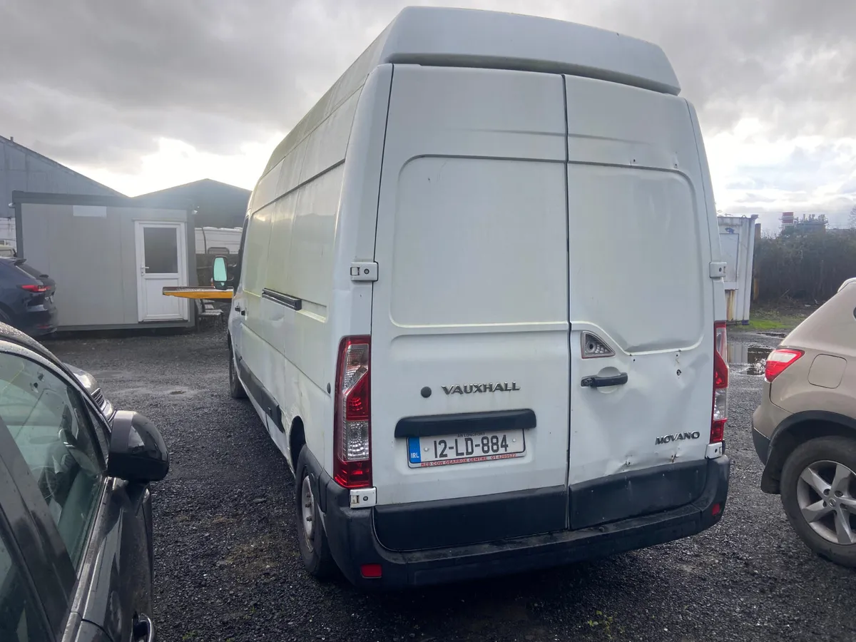 2012 opel Movano hiroof for breaking - Image 4