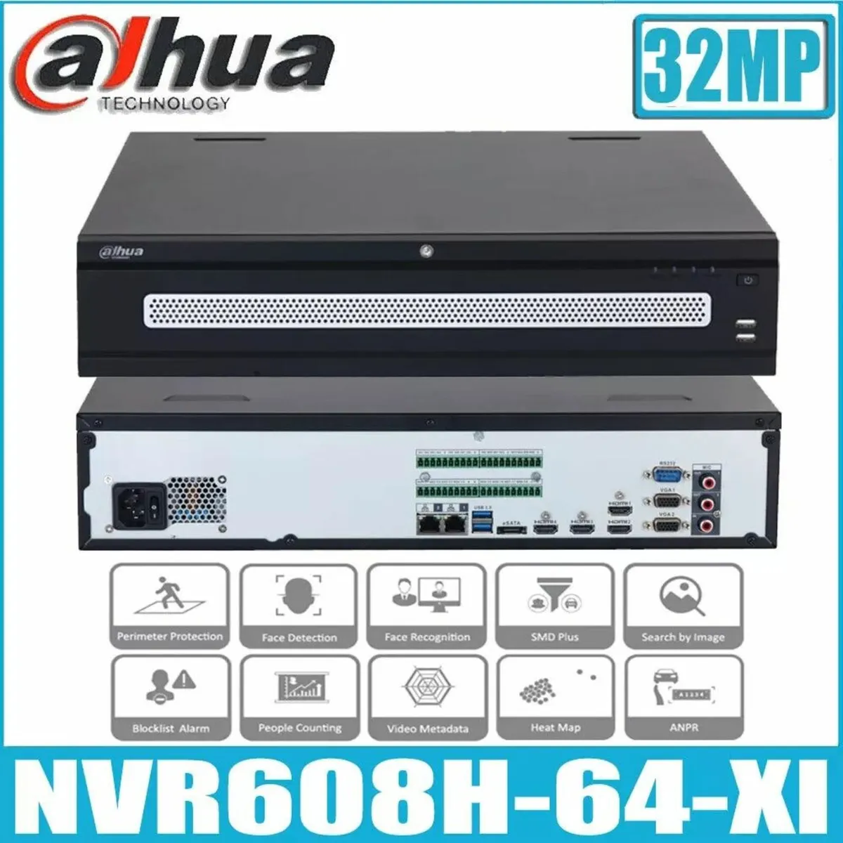 Dahua Al Network Video Recorder 64 Channel